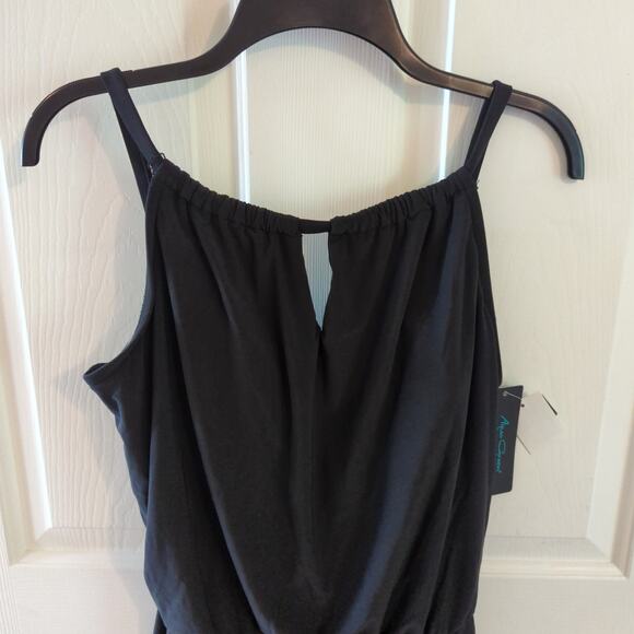 NWT Aqua Green Swim Romper, M - Picture 2 of 6